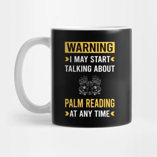 Warning Palm Reading Reader Palmistry Palmist Fortune Telling Teller Mug